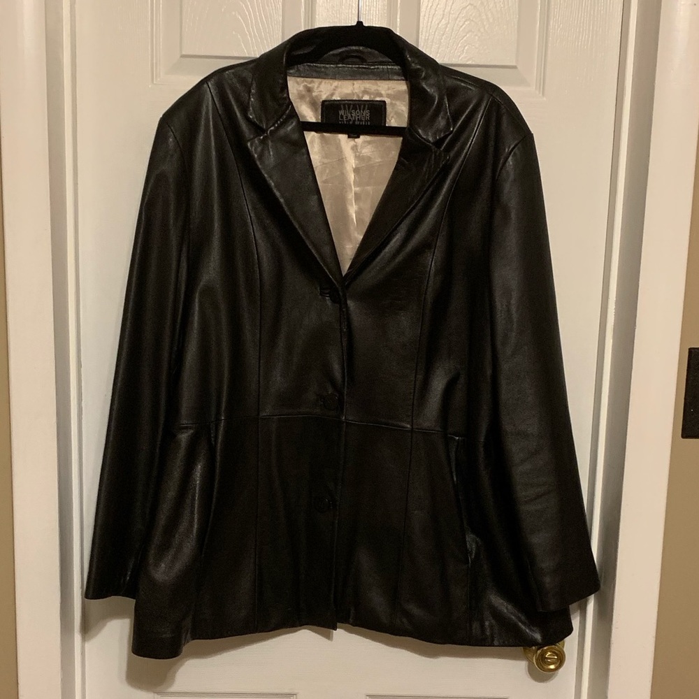 Wilson's Womans Leather Jacket 3X